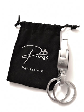Parisi Ohrringe - Schneeflockenform aus Edelstahl - Frauen - Damen - Inkl. Weiße Schmuckschachtel