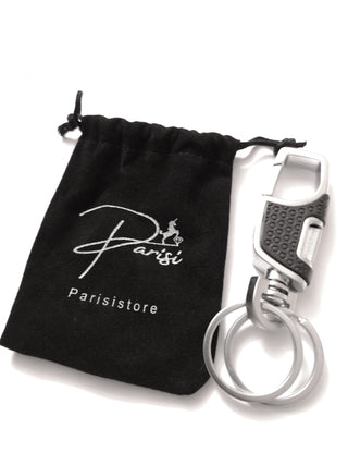 Parisi Armband - Geflochtenes Braunes Lederarmband - Edelstahlverschluss - Damen - Herren - Inkl. Weiße Schmuckschachtel